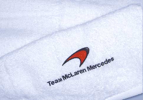Полотенце для рук с вышивкой TMM-02 Белое