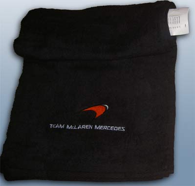 Полотенце с вышивкой TMM-06 Черное